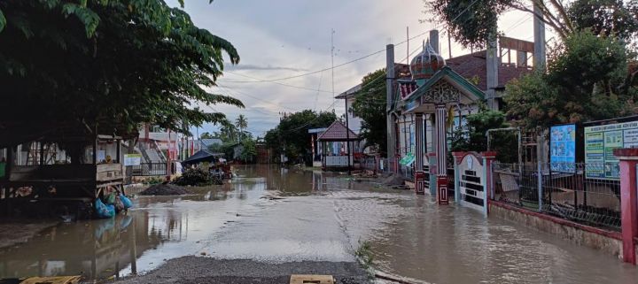 17 Desa di Aceh Utara Terendam Banjir. (Foto: MetroTvNews)