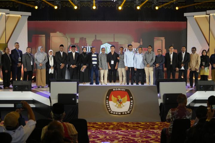 KIP Aceh Nilai EO Lalai hingga Picu Kericuhan Debat Perdana Pilgub. (Foto: For Nukilan)