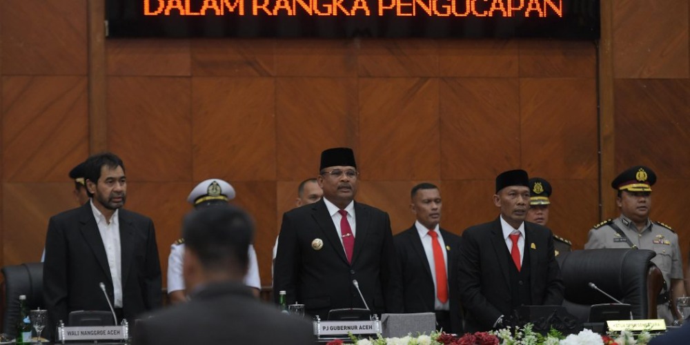 Ketua DPRA Puji Kepemimpinan Pj Gubernur Aceh Safrizal ZA. (Foto: MC Aceh)