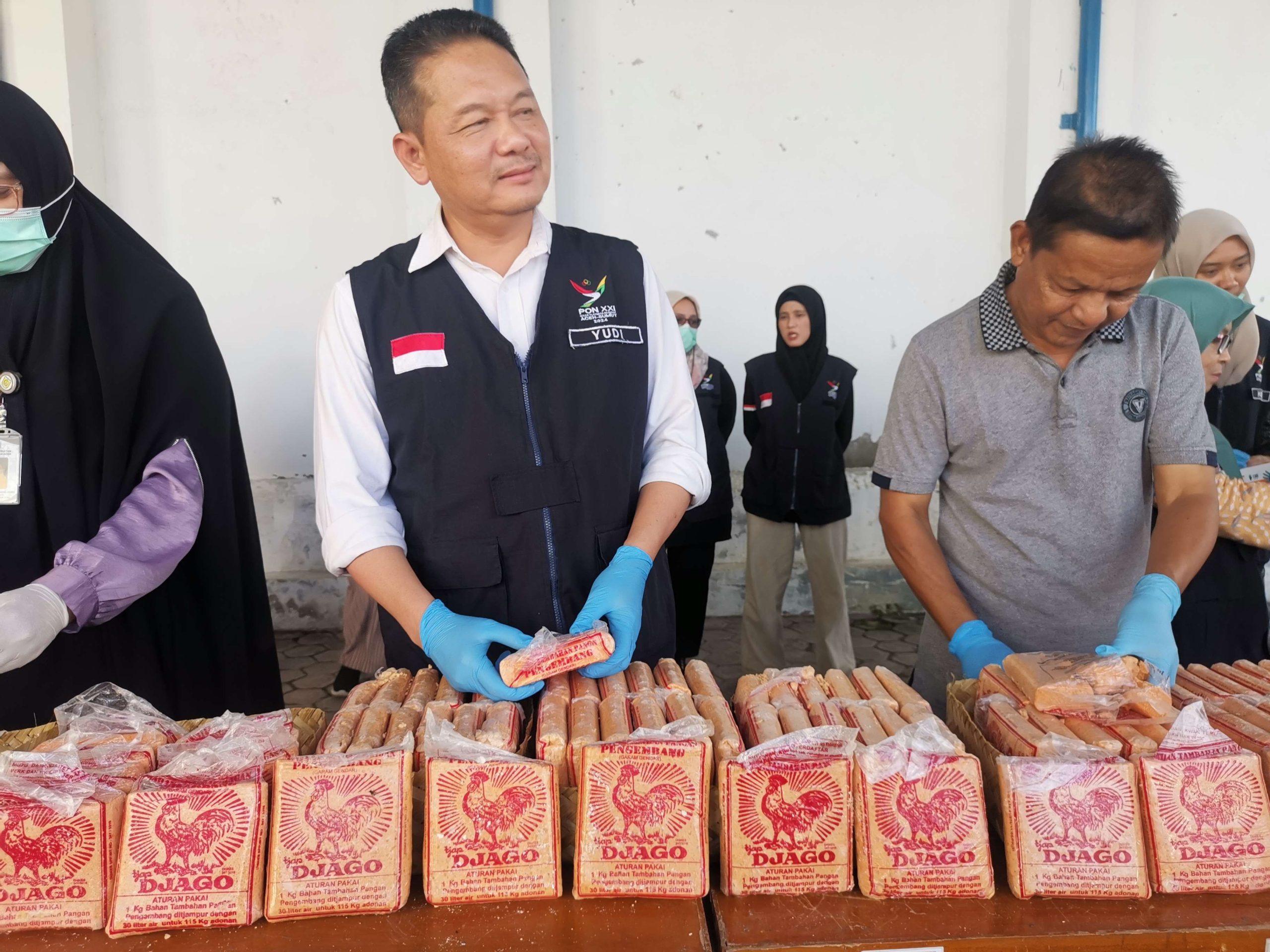 BPOM Aceh Musnahkan 328 Kilogram Boraks. (Foto: RRI)