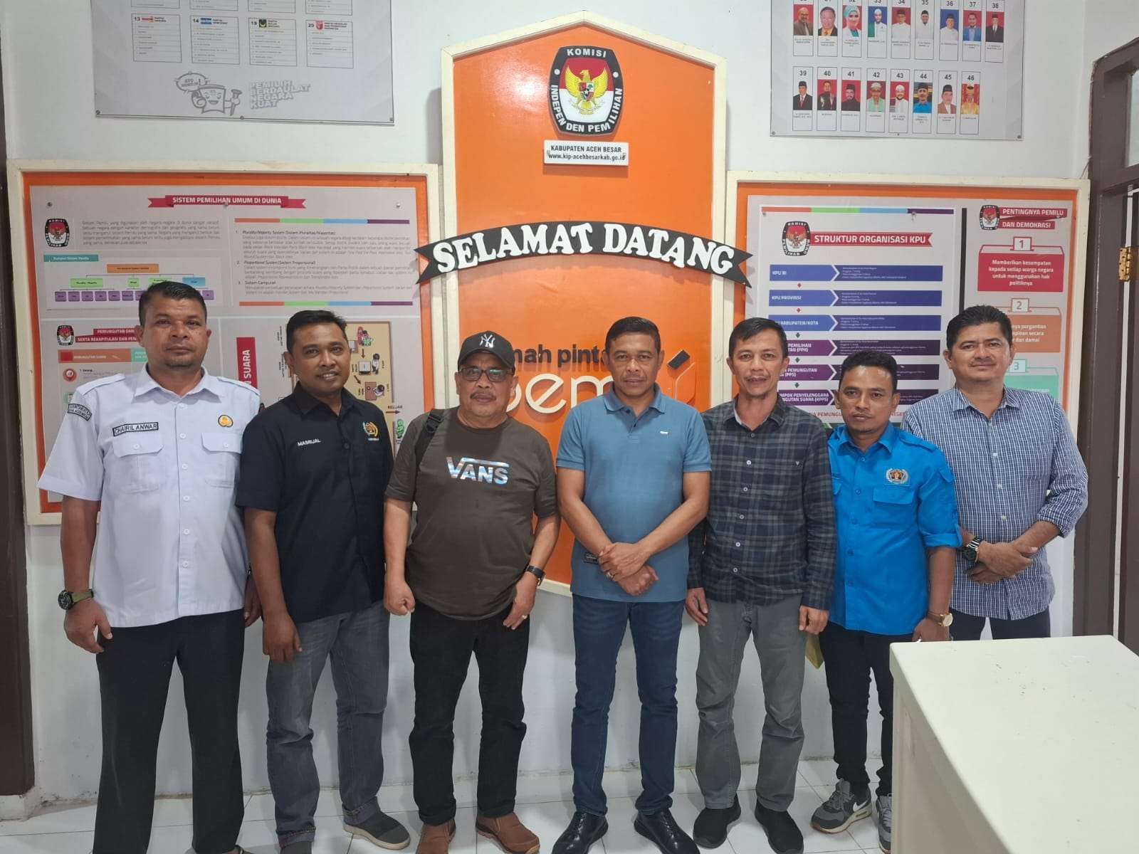 PWI Aceh Besar Dukung Sosialisasi Pilkada Damai. (Foto: rri)