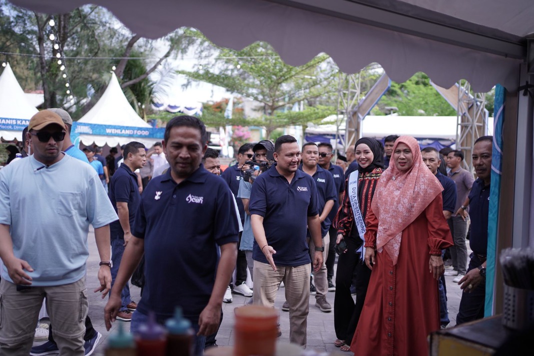 UMKM Halal Food Sukses Tarik Minat Pengunjung di Sabang Fair. (Foto: Disbudpar Aceh)