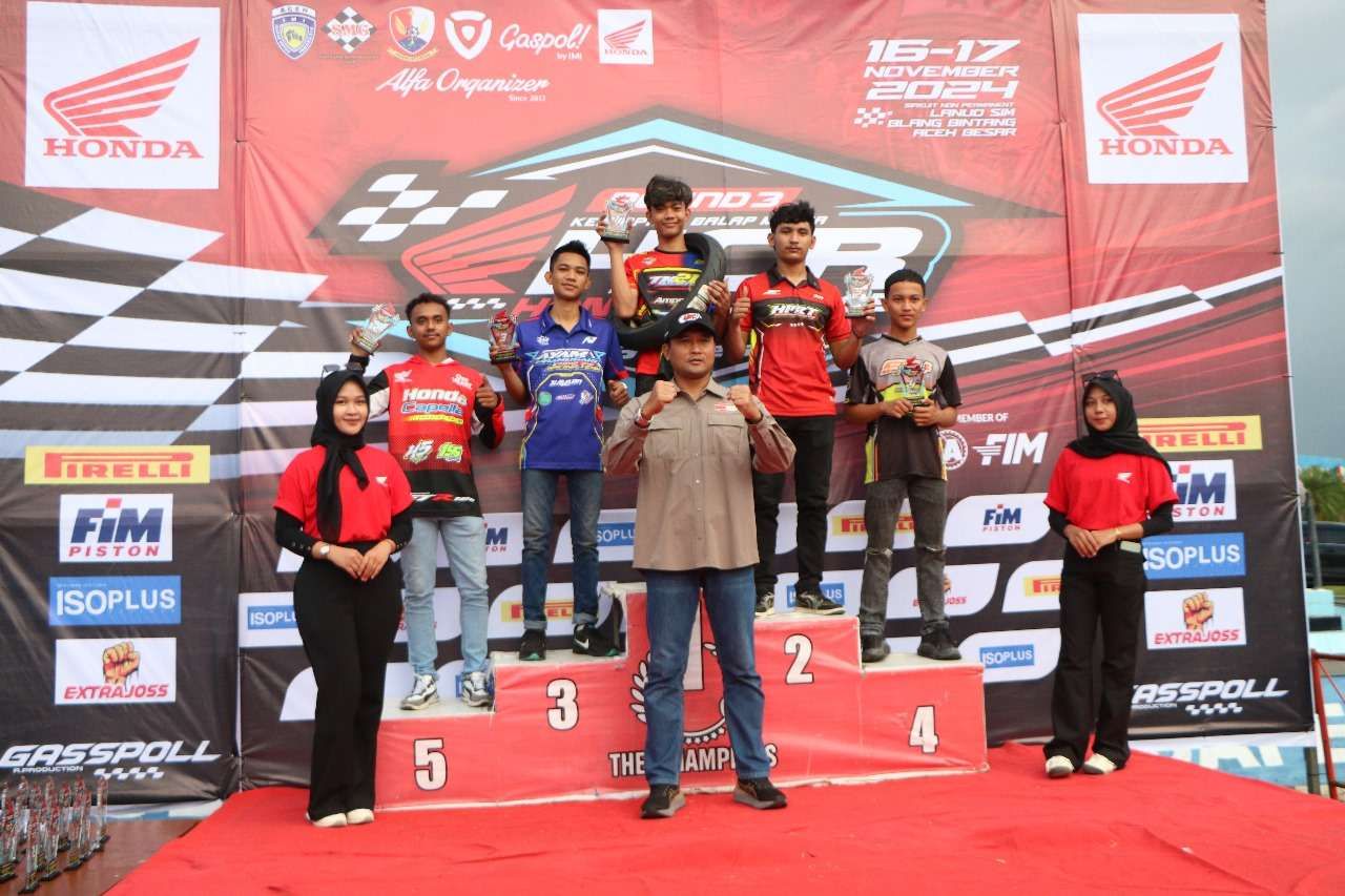 Kejurprov Balap Motor HCR IMI Aceh. (Foto: Nukilan)