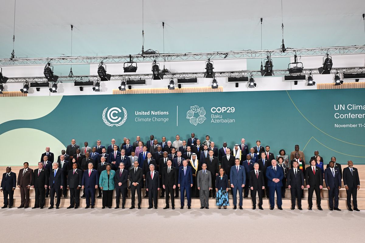 Potret sejumlah pemimpin dunia dalam KTT Iklim COP29 di Baku, Azerbaijan. (Foto: COP29 BAKU)