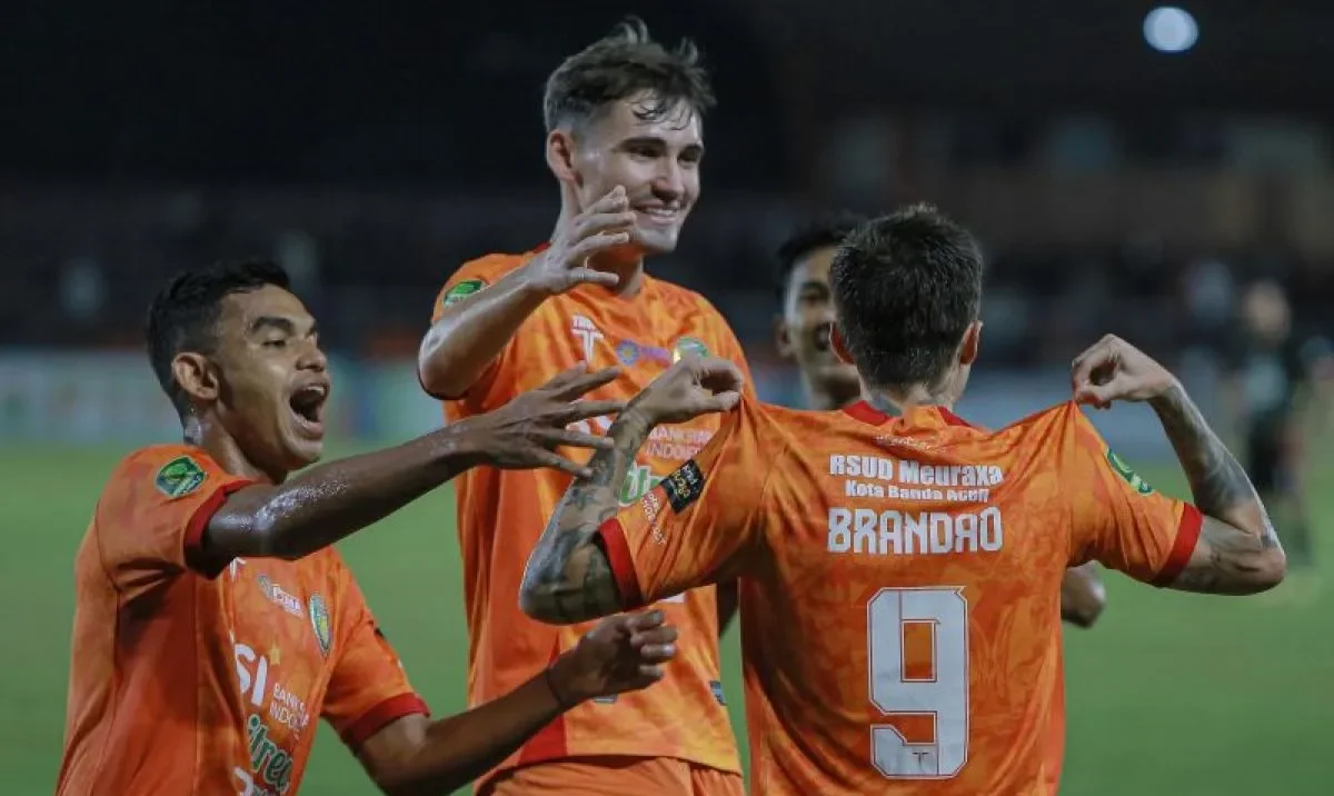 Persiraja Banda Aceh Menang Tipis 2-1 atas Bekasi City. (Foto: ANTARA)