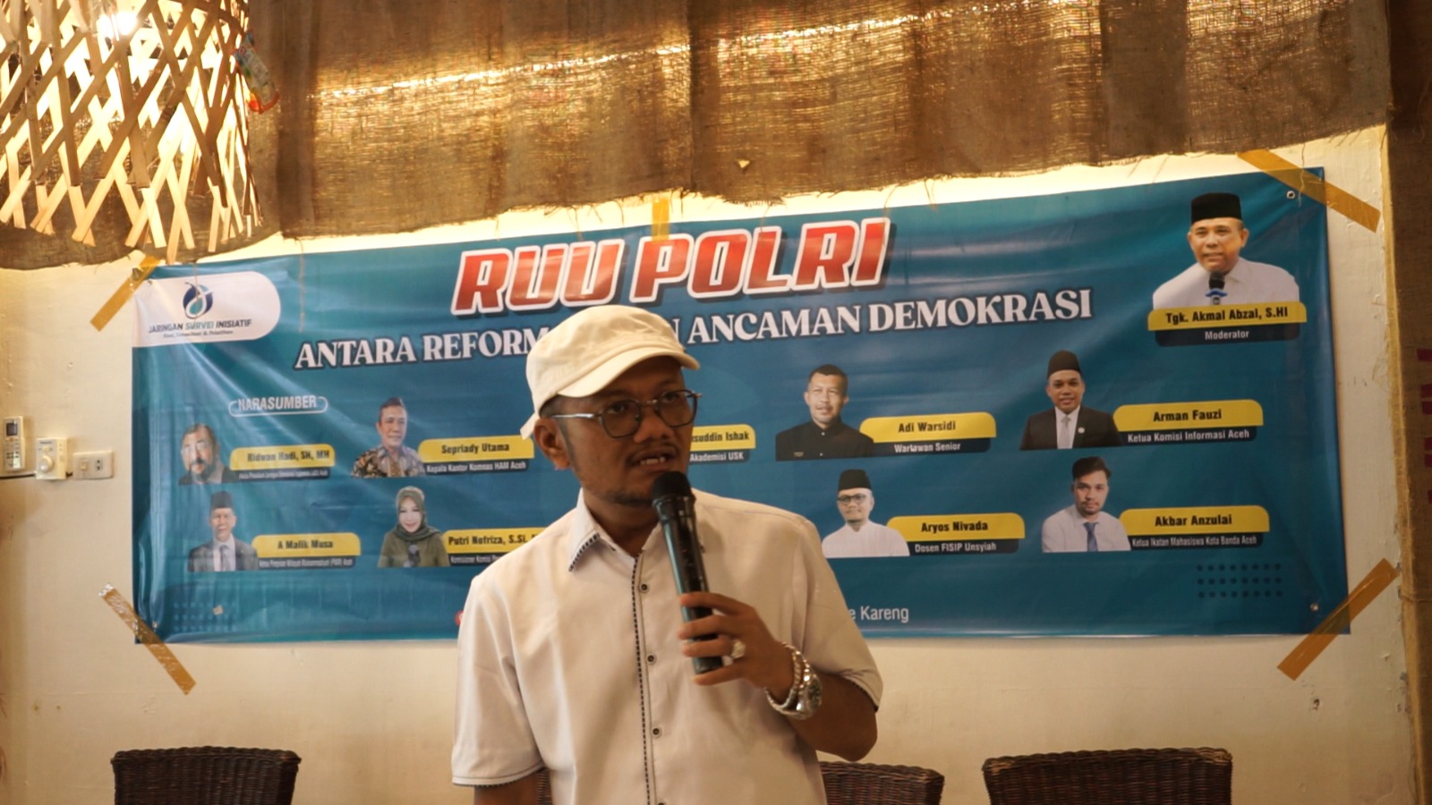 Pengamat politik dan keamanan, Aryos Nivada. (Foto: Nukilan)
