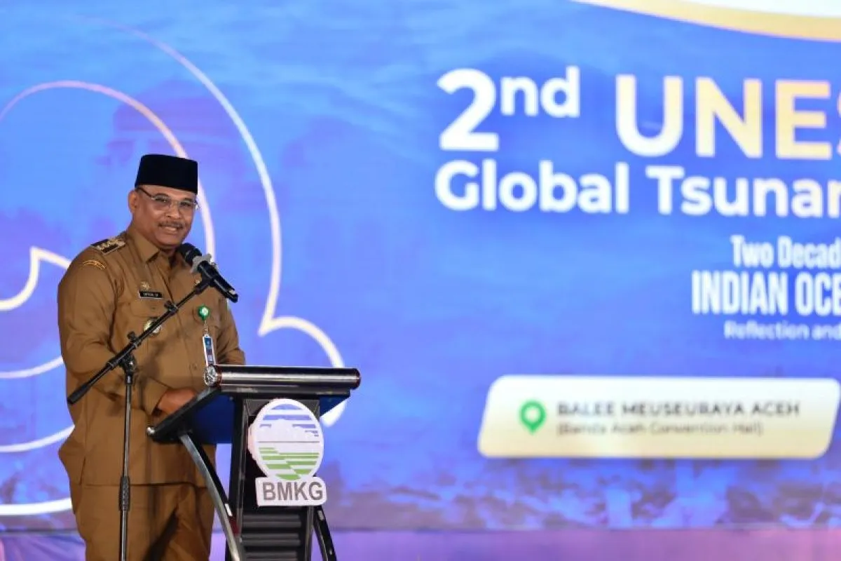 Empat Tantangan Penguatan Mitigasi Bencana di Aceh, Ini Kata Pj Gubernur Safrizal. (Foto: HUMAS ACEH)