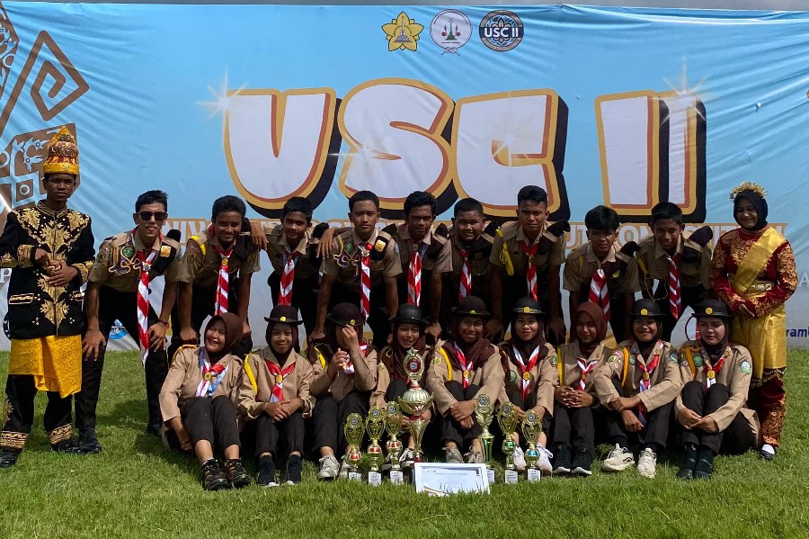Pramuka MAN 3 Kota Banda Aceh Sabet Juara Umum di USK Scout Competition II. (Foto: Kemenag Aceh)