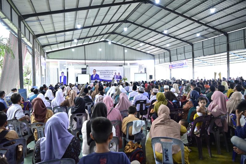 Seremony penyaluran Beasiswa PIP kepada 1.465 Pelajar di Aceh Singkil. (Foto: For Nukilan)