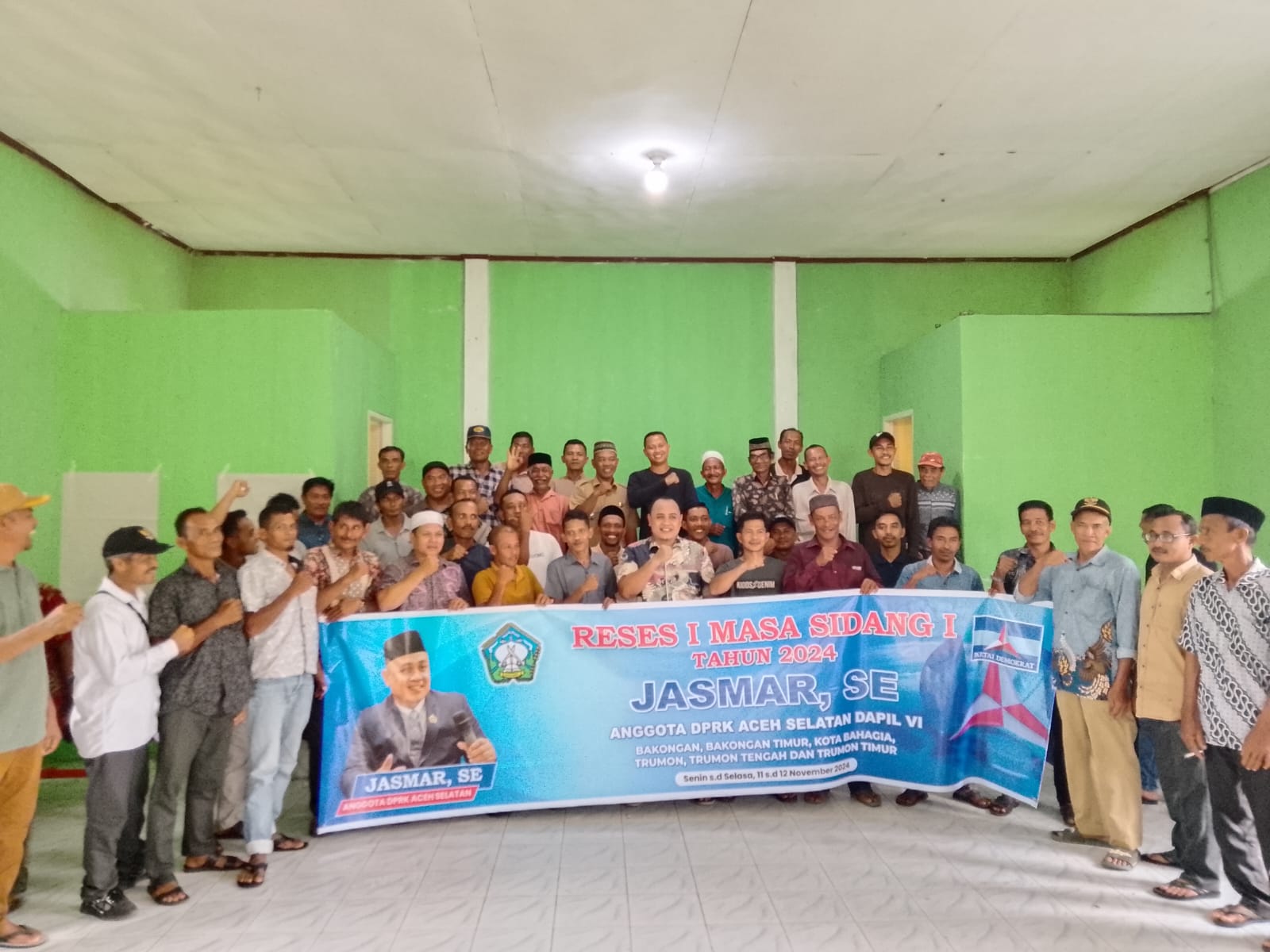 Jasmar Gelar Reses Perdana, Janji Perjuangkan Aspirasi Warga Dapil VI. (Foto: For Nukilan)