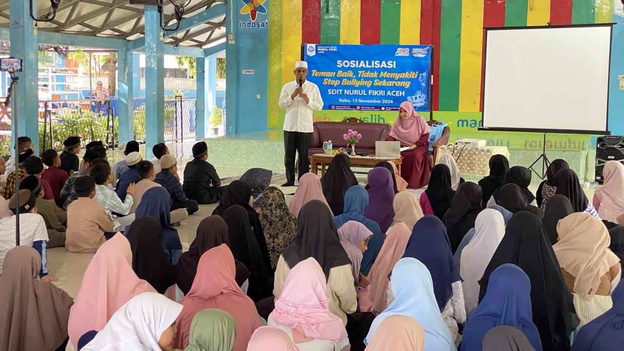 SD IT Nurul Fikri Aceh Gelar Sosialisasi Anti-Bullying. (Foto: For Nukilan)