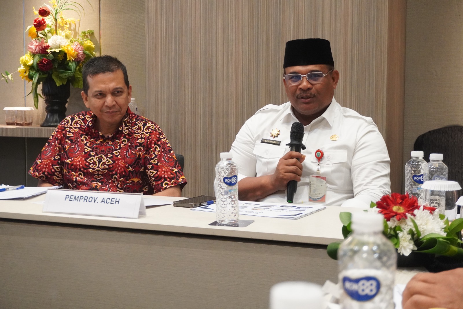 Pj Gubernur Aceh Paparkan Strategi Keterbukaan Informasi di Jakarta. (Foto: For Nukilan)