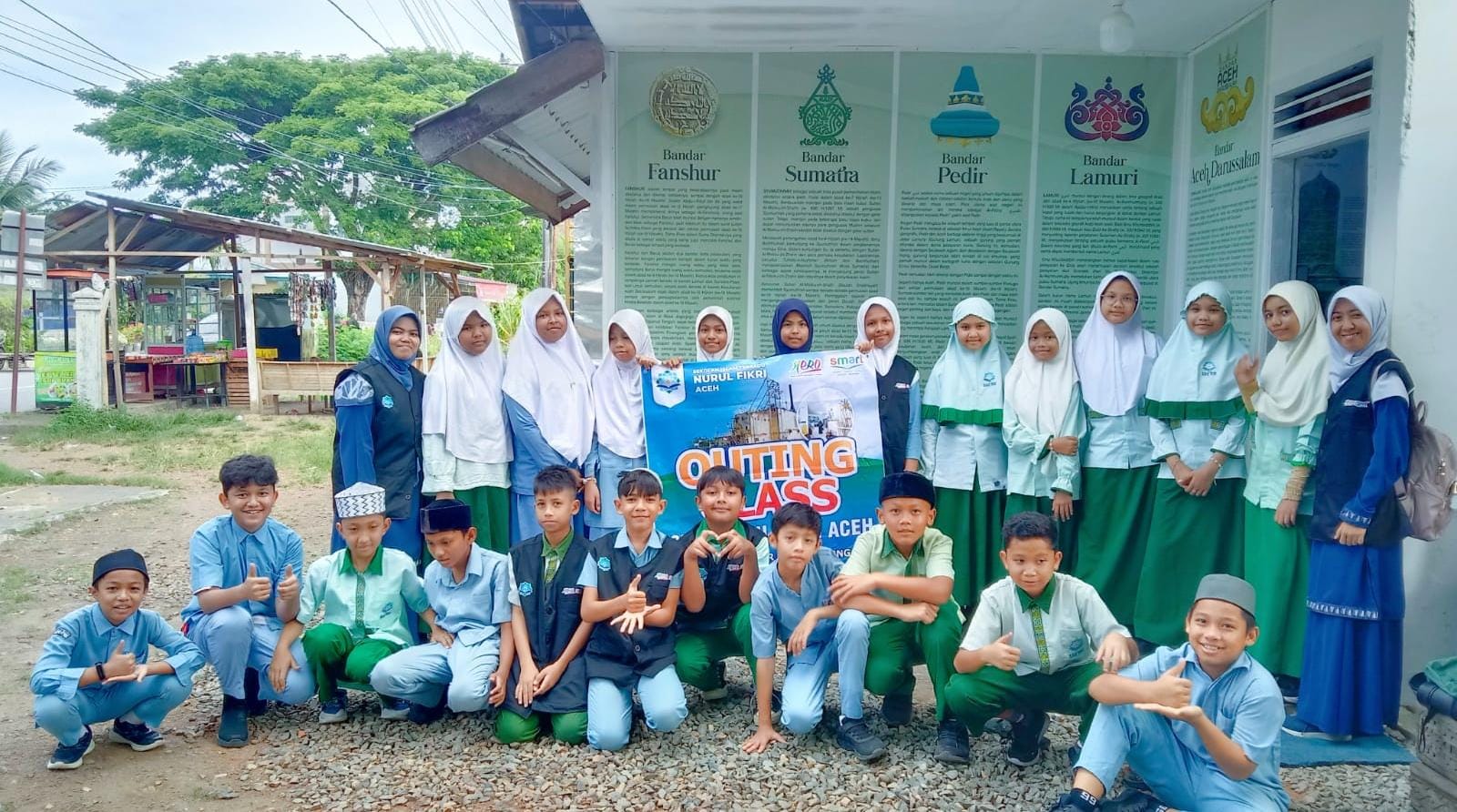 SDIT Nurul Fikri Aceh Gelar Outing Class ke Museum Pedir. (Foto: Nukilan)