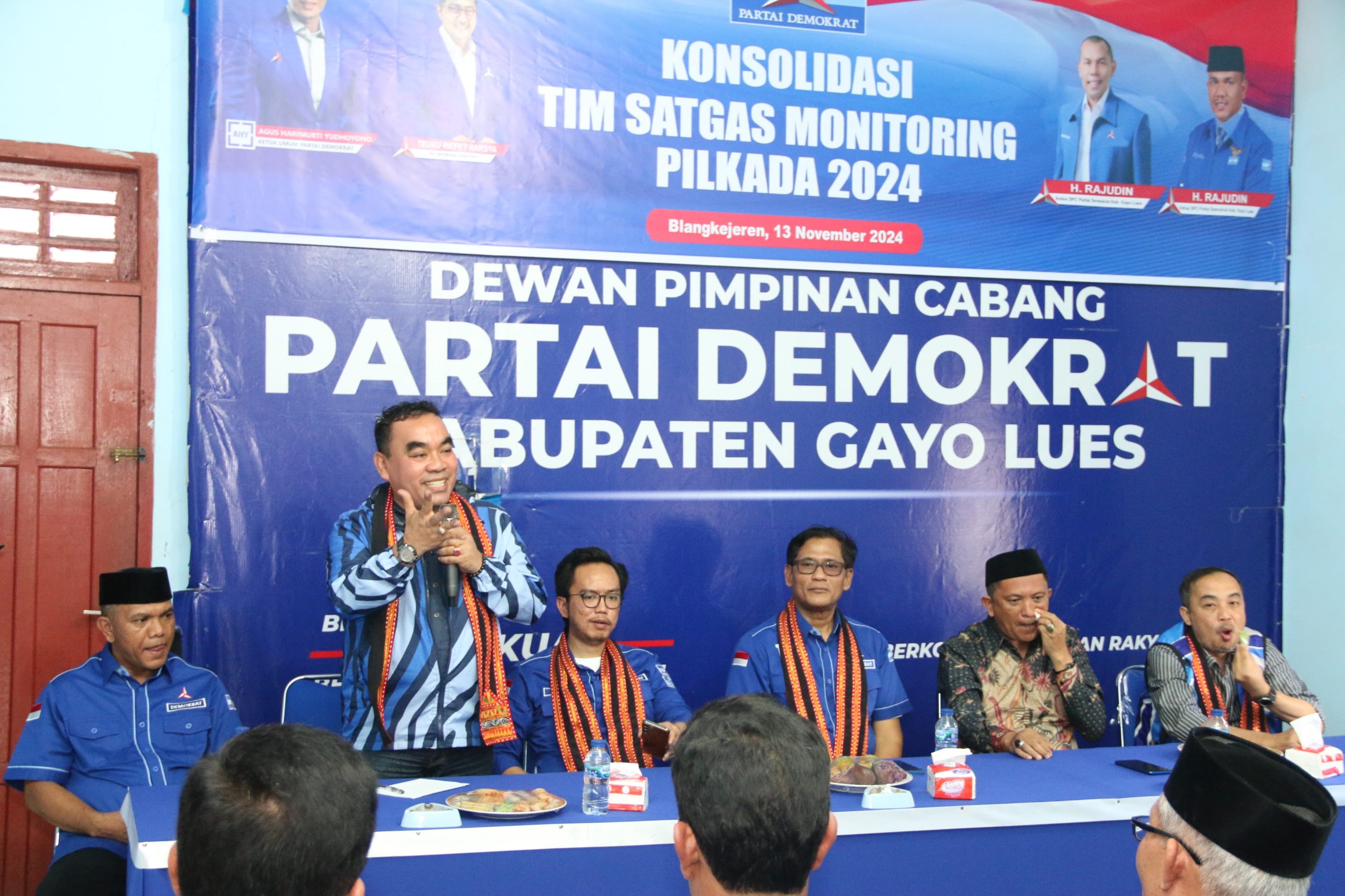 Arif Fadillah Pimpin Satgas Pilkada Demokrat Konsolidasi di Empat Kabupaten/Kota di Aceh. (Foto: For Nukilan)