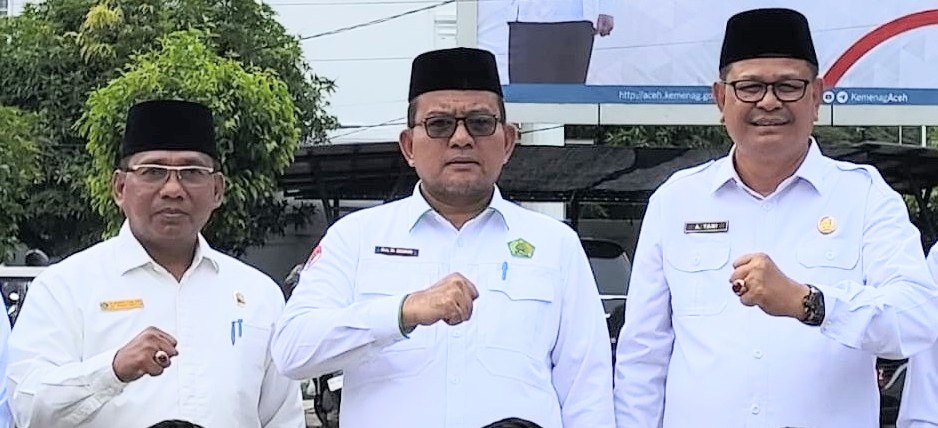Kanwil Kemenag Aceh Kirim 19 Peserta Terbaik untuk Hari Guru Nasional 2024. (Foto: Kemenag Aceh)
