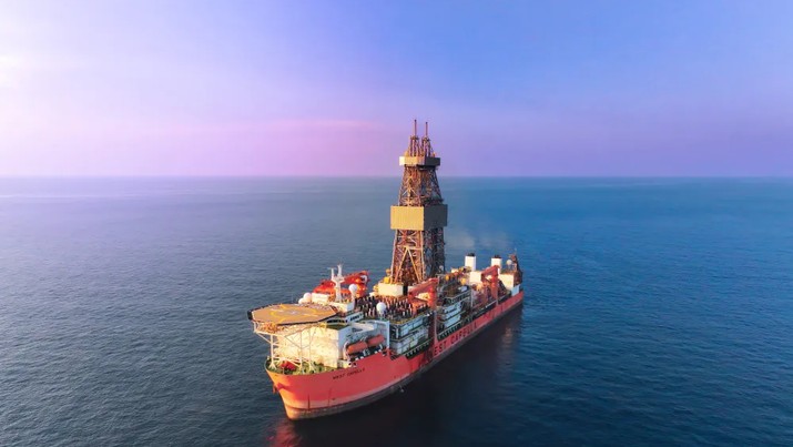 Mubadala Energy, perusahaan energi asal Uni Emirat Arab, mengumumkan temuan gas besar di South Andaman, utara Sumatera RI. (Foto: Dok. Mubadala Energy)