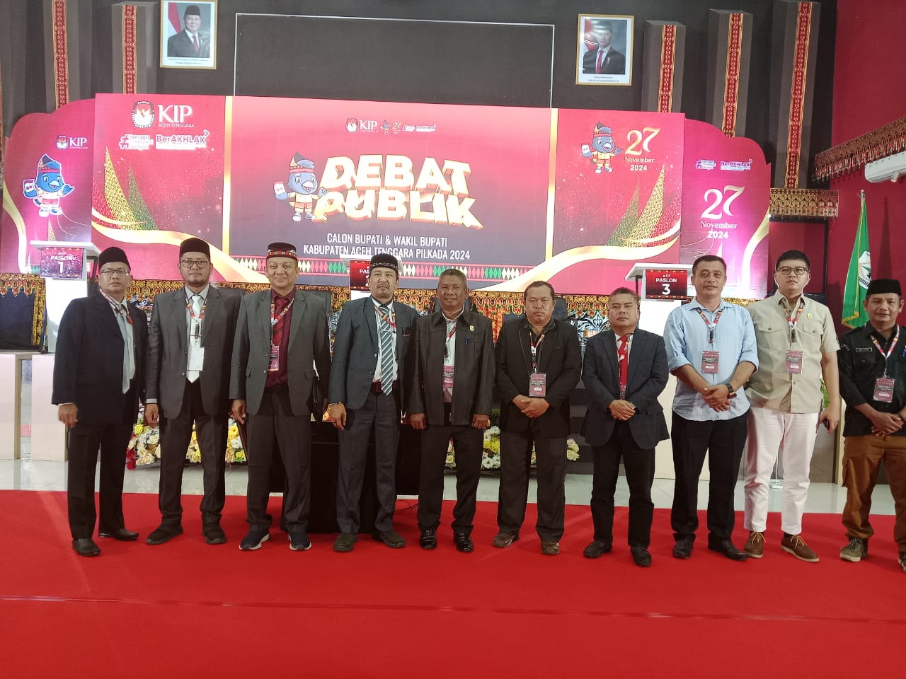 Empat Dosen Unimal Jadi Panelis Debat Publik Pilkada Aceh Tenggara. (Foto: Humas Unimal)