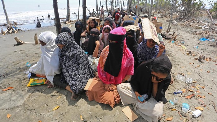 Rombongan Pengungsi Rohingya Kembali Mendarat di Aceh. (Foto: Detik)