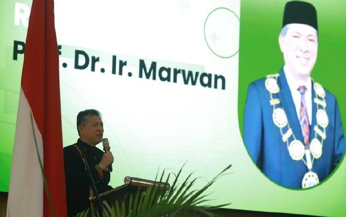 Rektor USK Tekankan Pentingnya Konservasi Biodiversitas dan Keberlanjutan di Rakernas KOBI 2024. (Foto: MC Aceh)