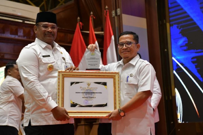 Dinsos Aceh Raih Penghargaan SKPA Sangat Inovatif Berkat SIRehsos