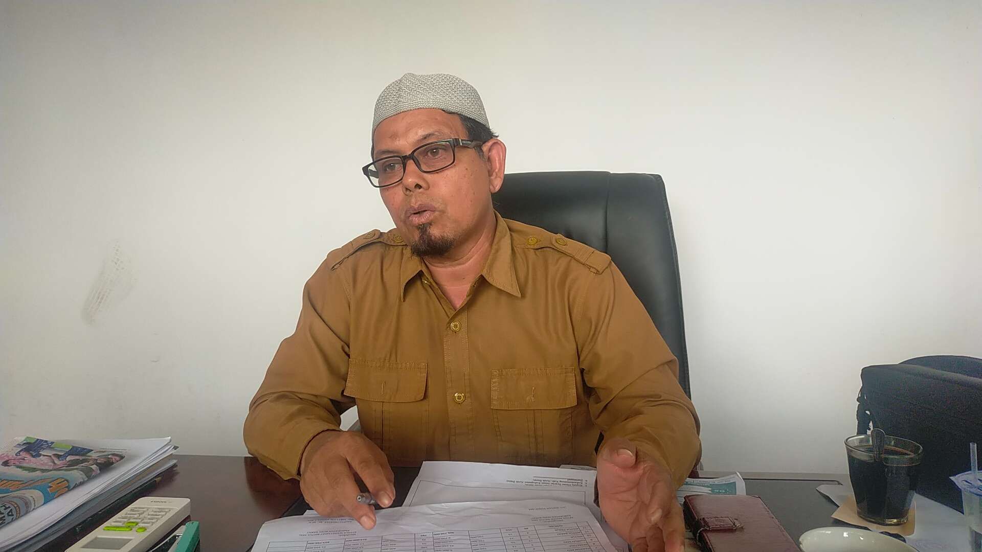 Ketua Baitul Mal Aceh Barat Sofyan Yusuf. (Foto: RRI)