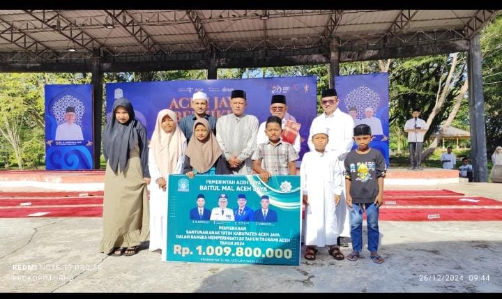 Pemkab Aceh Jaya Peringati 21 Tahun Tsunami dengan Zikir dan Doa Bersama