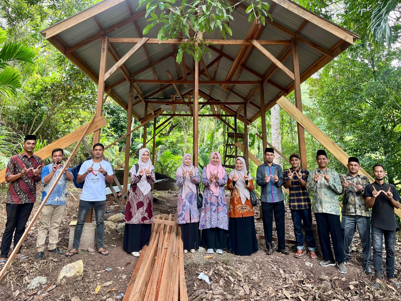 Kanwil Kemenag Aceh Tinjau Program Kampung Zakat di Desa Putue