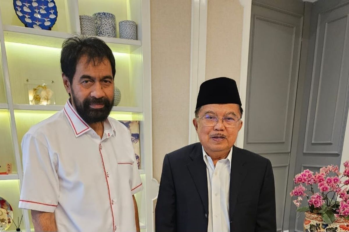 Mualem dan Jusuf Kalla. (Foto: Dok. Partai Aceh)