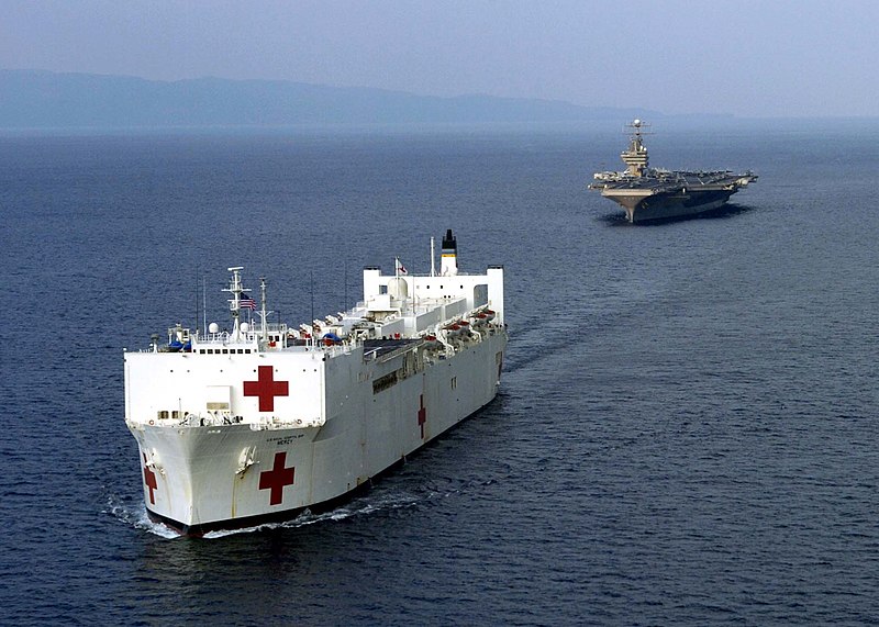 USNS Mercy di Samudra Hindia. (Foto: Wikipedia)
