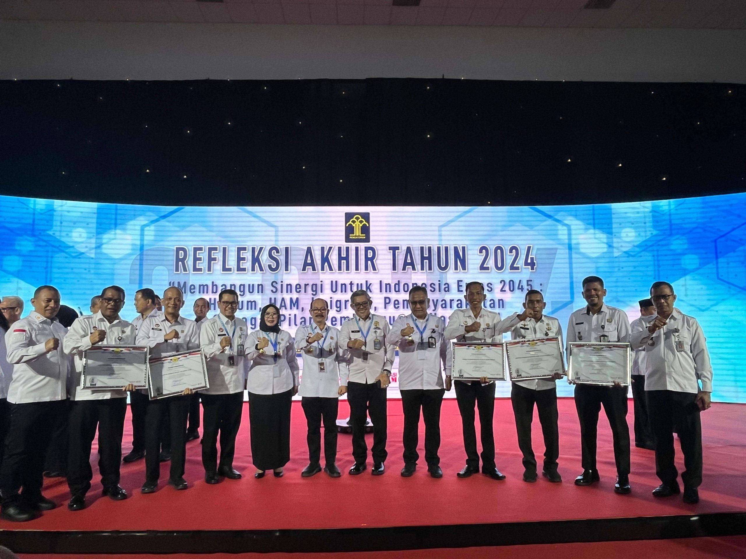 Lima Satker Kanwil Kemenkumham Aceh Raih Predikat WBK