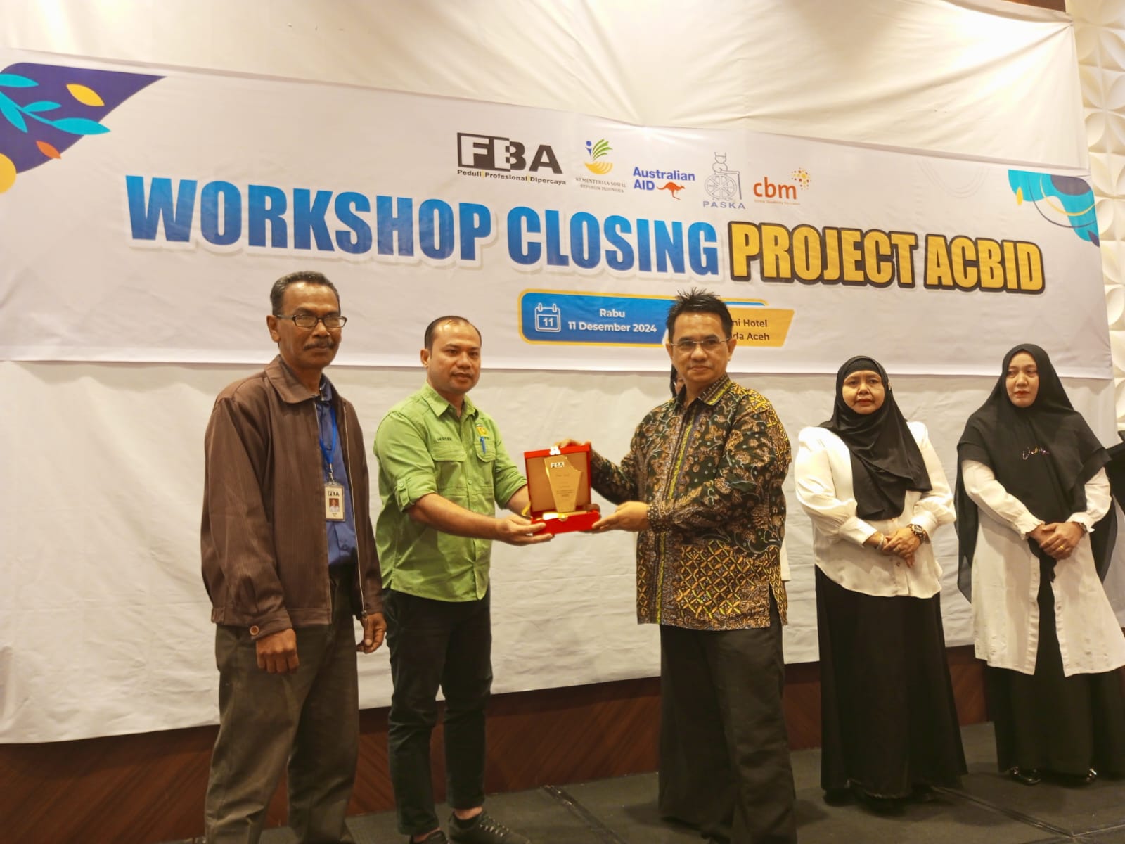 FBA Gelar Workshop Penutupan Proyek ACBID di Aceh, Dorong Keberlanjutan Program Inklusif untuk Disabilitas