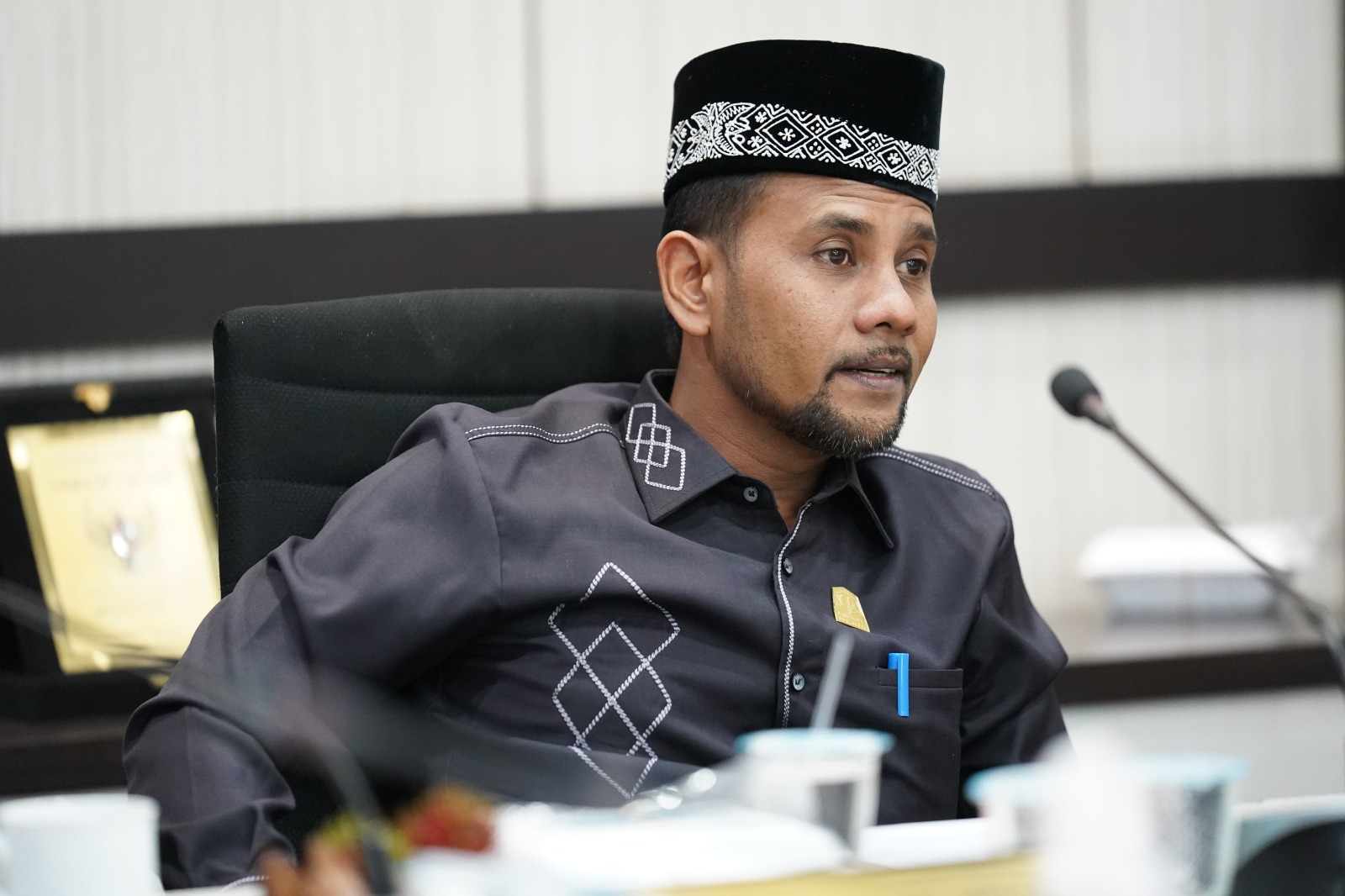 Ketua Komisi I DPRA Tgk. H. Muharuddin, S.Sos.I., M.M. (Foto: For Nukilan)