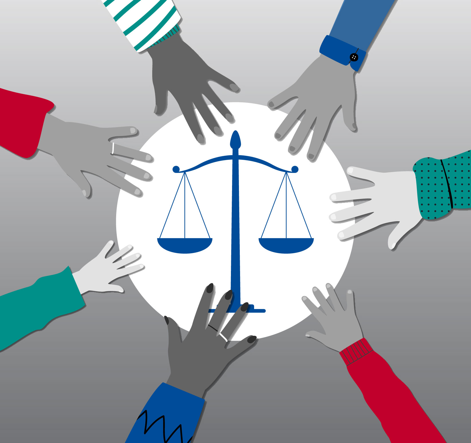Ilustrasi Akses Keadilan. (Foto: PN Kasongan)