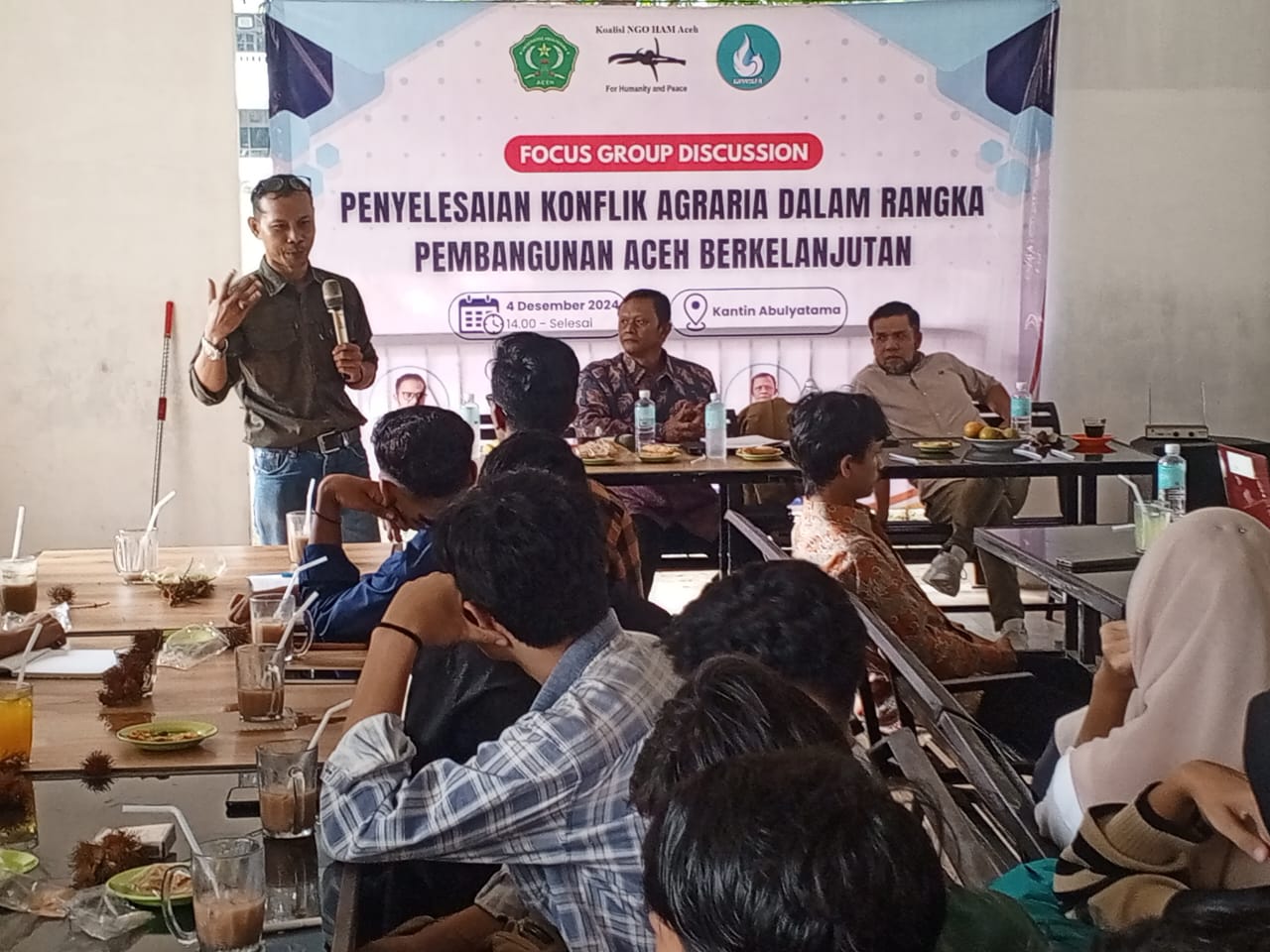 Koalisi NGO HAM Gelar Diskusi Tentang Konflik Agraria. (Foto: For Nukilan)