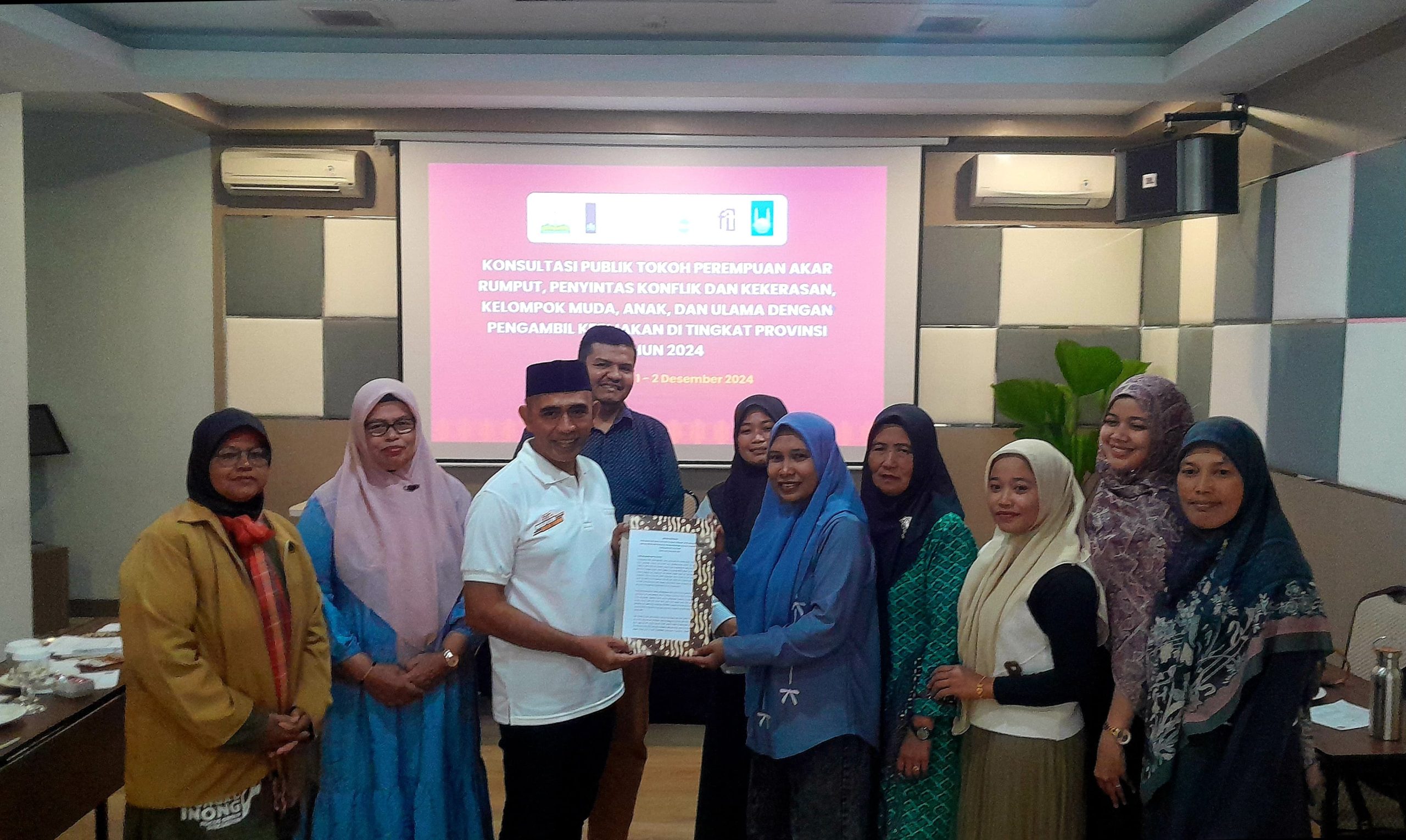 Flower Aceh dan Nonviolent Peaceforce Gelar Konsultasi Publik untuk Perlindungan Perempuan dan Anak di Aceh