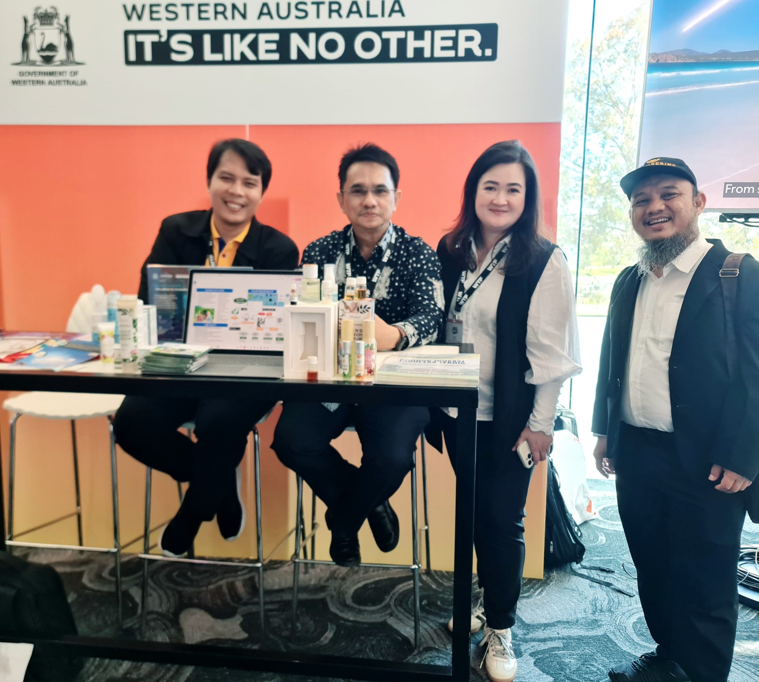 Produk Nilam Aceh Tampil Memukau di Innovation Showcase Australia. (Foto: For Nukilan)