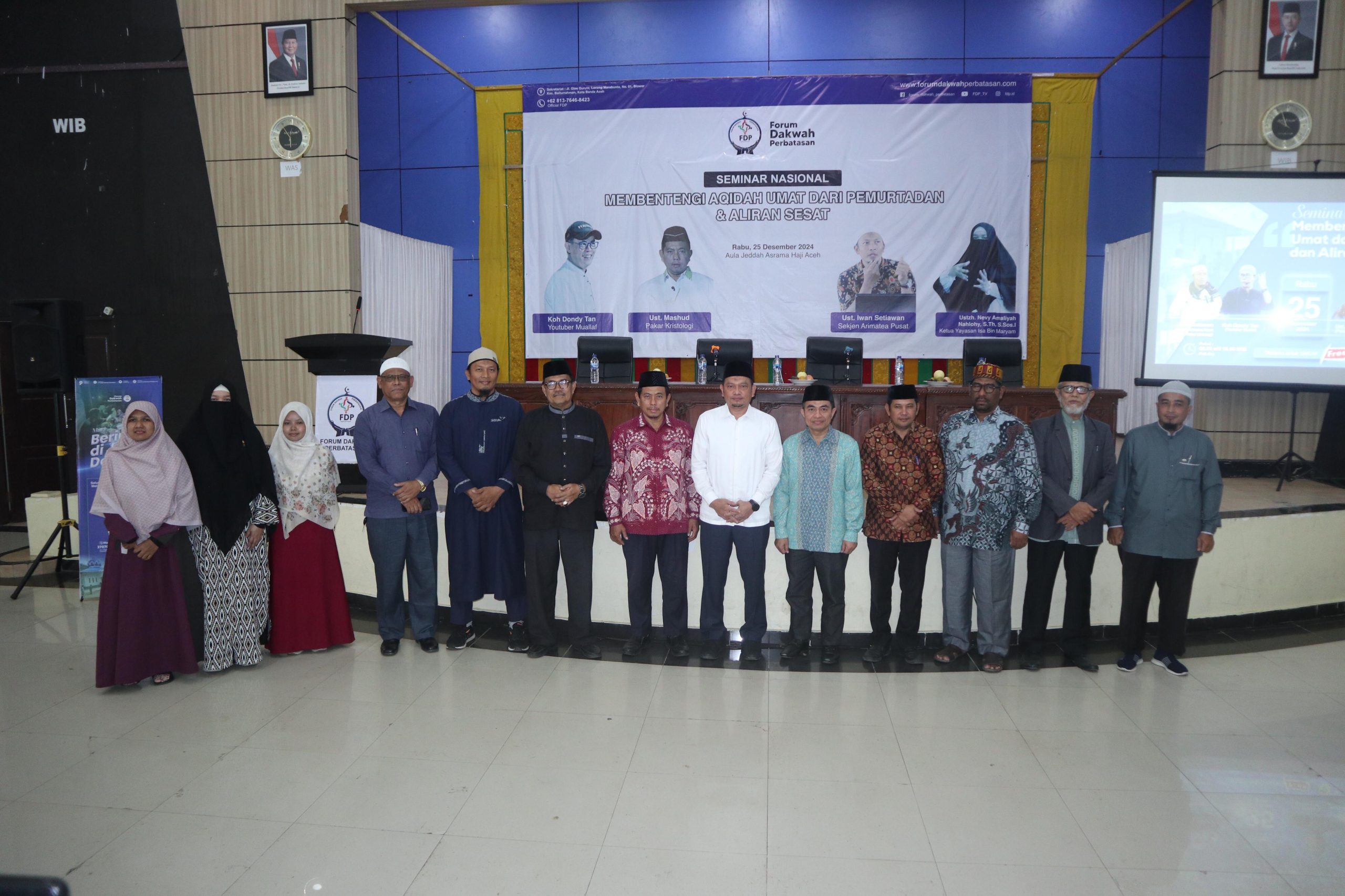 FDP Gelar Seminar Nasional Anti Pendangkalan Akidah. (Foto: For Nukilan)