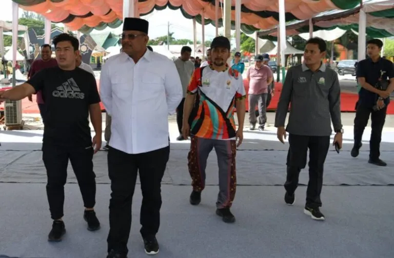 Kadisbudpar Dampingi Pj Gubernur Aceh Safrizal Tinjau Persiapan Maulid Raya. (Foto: Humas Aceh)