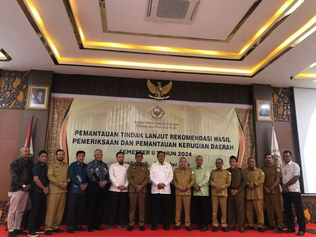 Pj. Bupati Aceh Tengah Hadiri Rapat Pemantauan Rekomendasi BPK. (Foto: RRI)