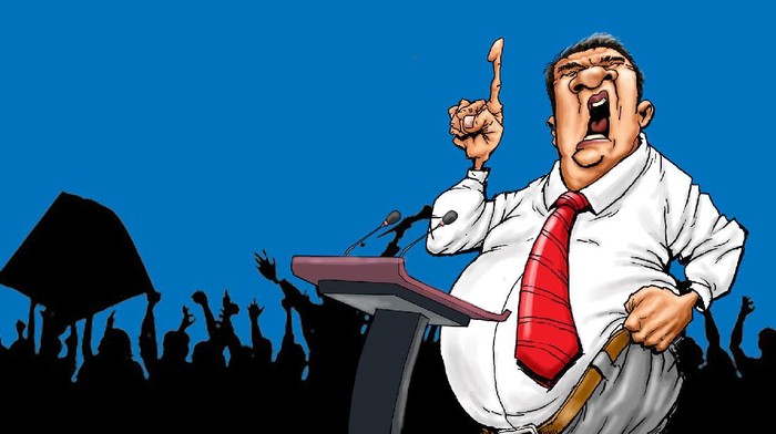 Ilustrasi Politikus. (Foto: Nukilan)
