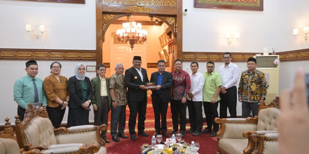Pj Gubernur Aceh Terima Parlemen Bangsa Moro, Bahas Pengelolaan Otonomi Khusus. (Foto: Humas Aceh)