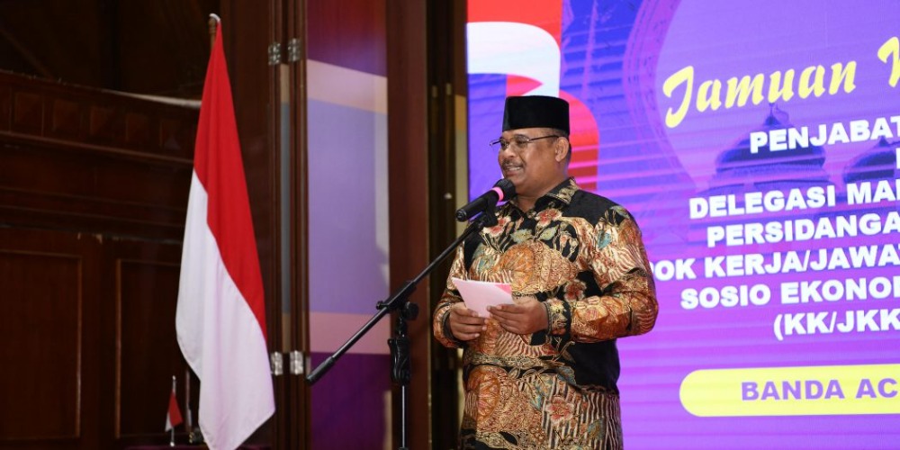Pj Gubernur Safrizal Apresiasi Kesepakatan Strategis Persidangan ke-39 Sosek Malindo. (Foto: Humas Aceh)