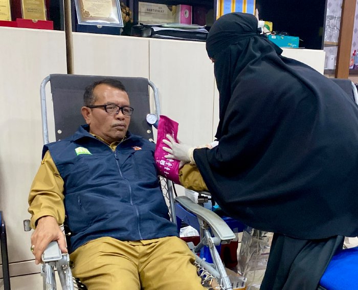 Donor Darah Tahap IV, Dinsos Aceh Kumpulkan 42 Kantong. (Foto: Dinsos Aceh)