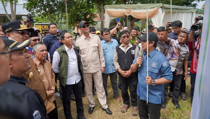 Menhut Tinjau 20 Ribu Hektare Lahan Prabowo di Aceh untuk Konservasi Gajah. (Foto: Detik.com)