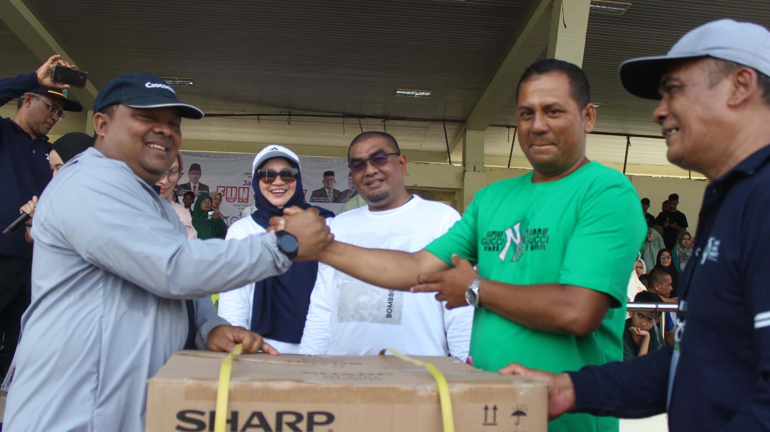 Ribuan Peserta Meriahkan Jalan Santai HAB ke-79 Kemenag Aceh Besar di Jantho