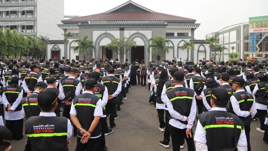 Ilustrasi Petugas Haji. (Foto: NU Online)