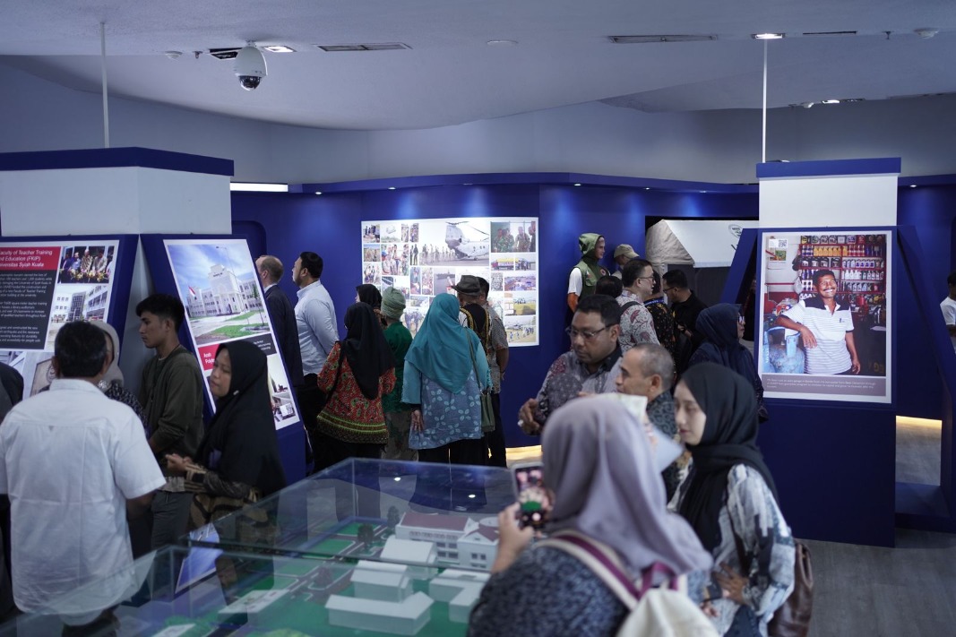 Amerika Serikat Gelar Pameran Bantu Aceh saat Tsunami. (Foto: Disbudpar)