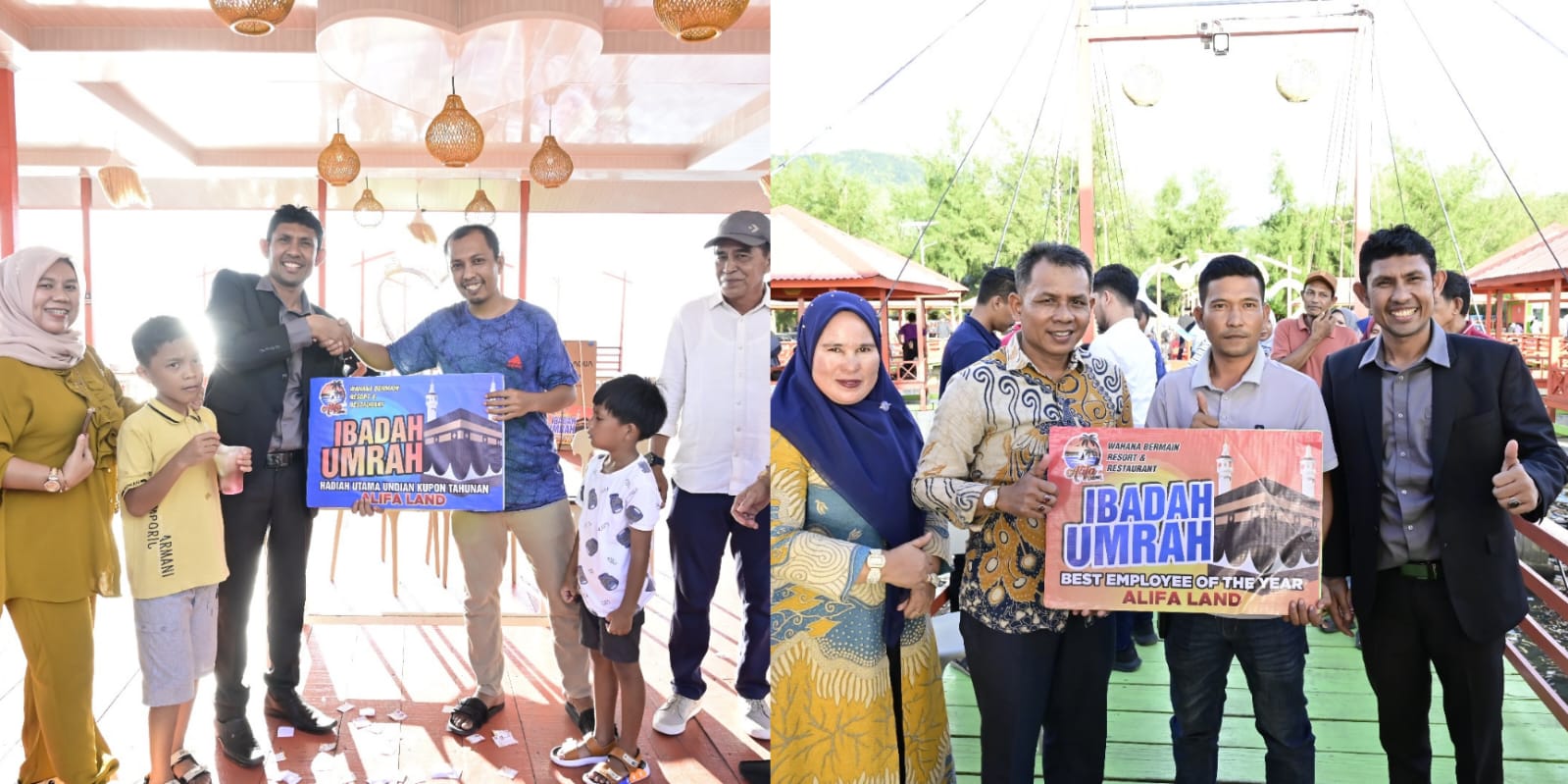 Liburan Berhadiah Umrah: Kejutan Manis di Tahun Baru dari Alifa Land untuk Pengunjung Setia
