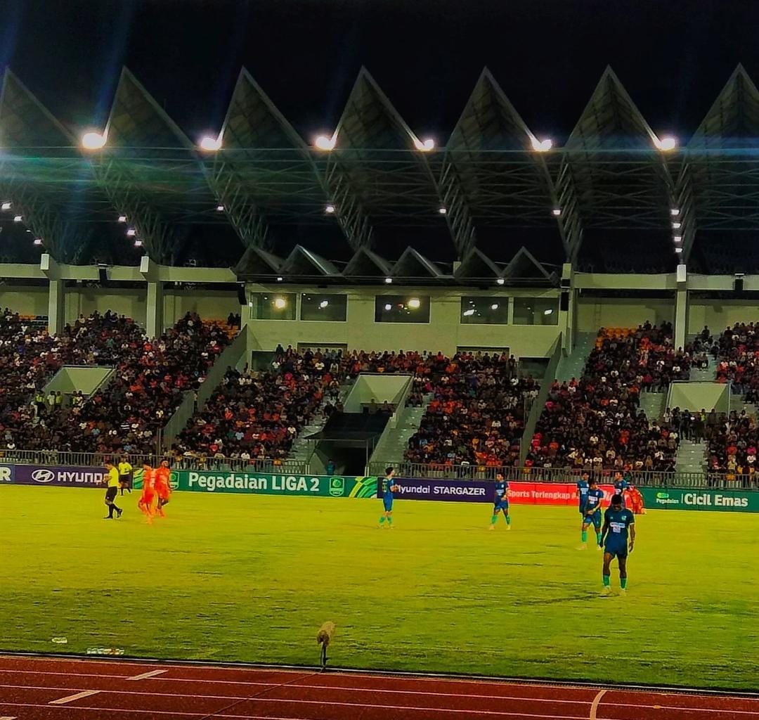 Pertandungan Persiraja Banda Aceh Vs Dejan FC. (Foto: Nukilan)