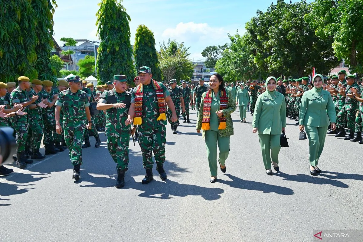 KSAD Maruli Ajak Prajurit TNI di Aceh Lebih Kreatif dan Inovatif. (Foto: ANTARA)